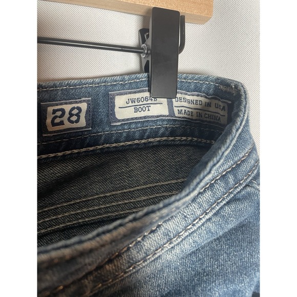 Size 28 Miss Me Women's Stretch Jeans ~ JW6064B Boot - Picture 5 of 10